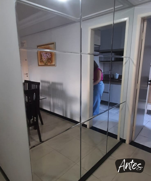 Antes - Sala e Cozinha - Parque Bela vista (10)