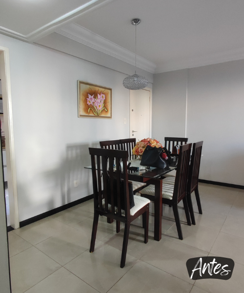 Antes - Sala e Cozinha - Parque Bela vista (2)
