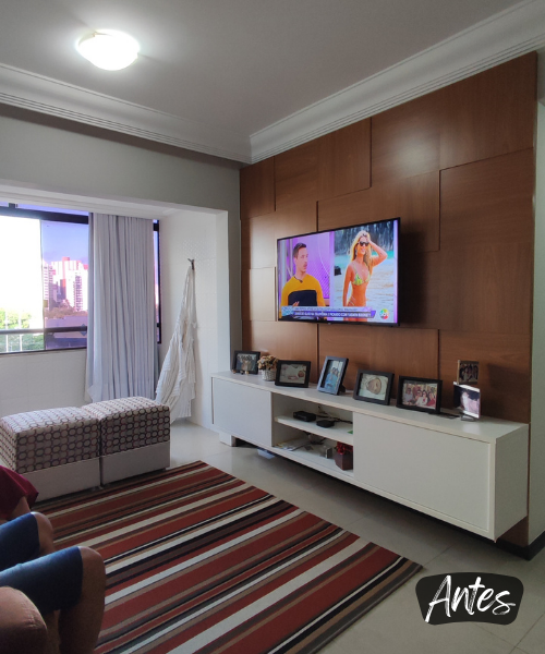 Antes - Sala e Cozinha - Parque Bela vista (3)