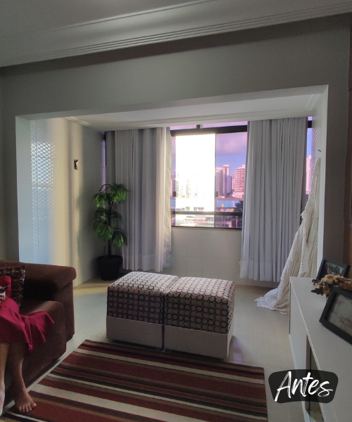 Antes - Sala e Cozinha - Parque Bela vista (4)