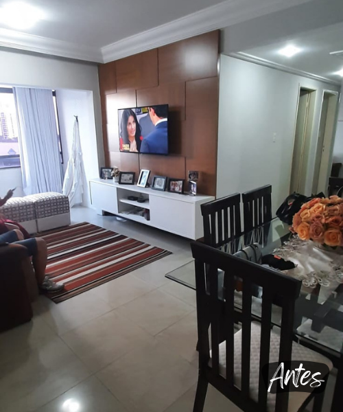 Antes - Sala e Cozinha - Parque Bela vista (6)
