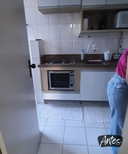 Antes - Sala e Cozinha - Parque Bela vista (9)